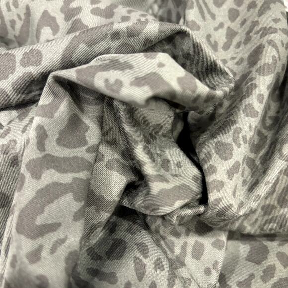 90 Degree by Reflex Green Leopard Crop Tank Top Medium Open Keyhole Back Yoga - Picture 8 of 8